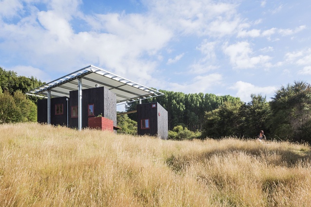 Winner – Small Project Architecture: Longbush Ecosanctuary Welcome Shelter by Pac Studio.
