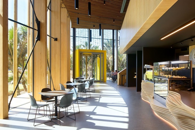 Finalist: Civic - Punangairi Visitor Centre by Sheppard & Rout Architects.