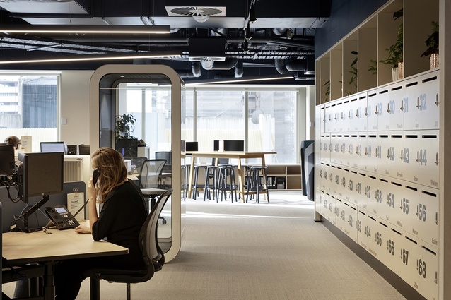 The Warren and Mahoney-designed Kiwi Property workplace is an example of Agile design.
