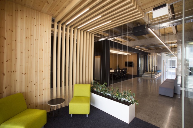 Waikato/Bay of Plenty Interior Architecture Award: 53 Spring Street Interior Fitout by Stufkens + Chambers Architects.