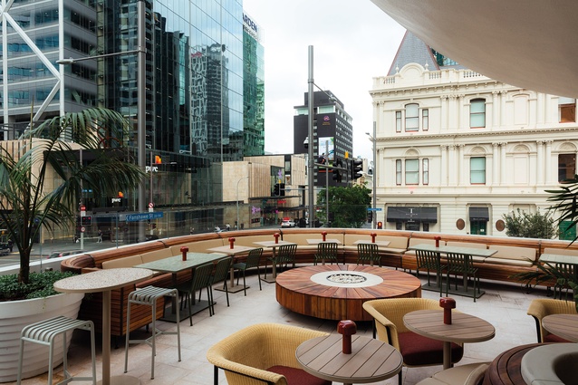 Don't own a flash house or yacht? The restaurant deck is a chic addition to the city's rooftop bar scene.