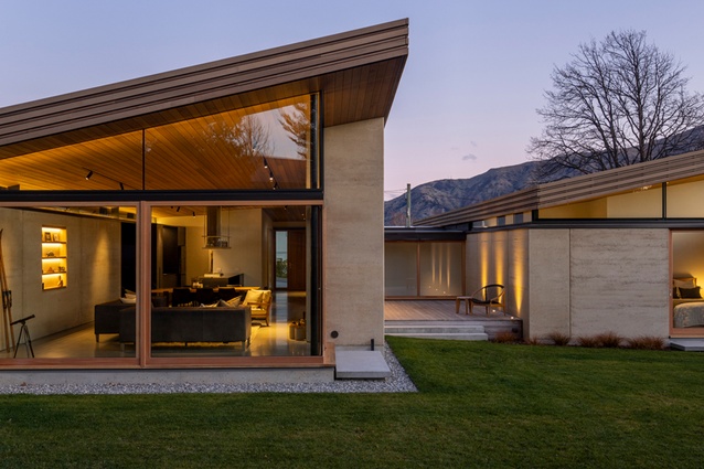 Winner - Housing: Winding Roof House by Rafe Maclean Architects.