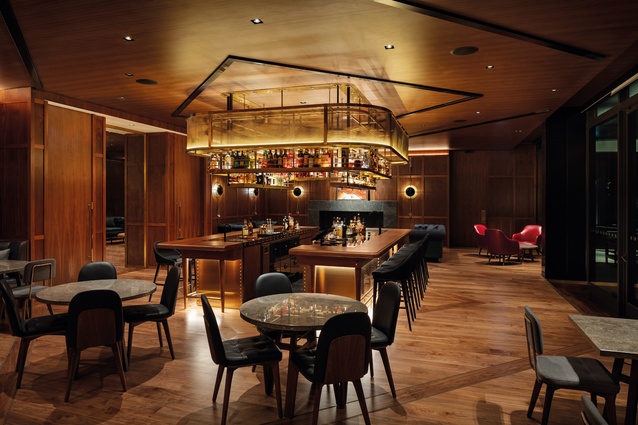 The nautical Captain’s Bar offers guests, fittingly, a comprehensive range of rums.