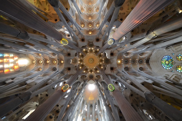 One of the highlights of Herman's overseas travel was La Sagrada Familia in Barcelona.