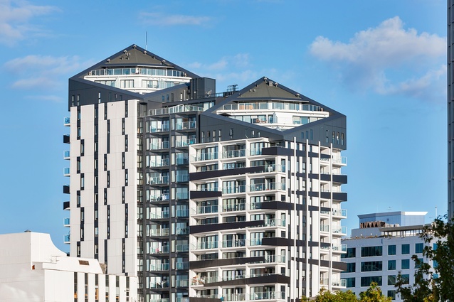 Winstone Wallboards Residential Project Award: Queens Residences, Auckland.