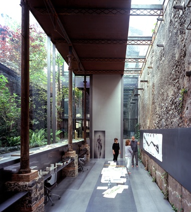 Barberí Laboratory in Olot, Spain, by RCR Arquitectes (2008).