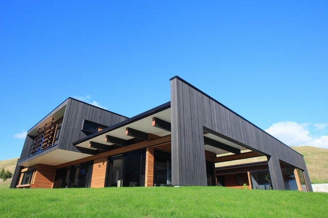 National finalist and Gold-award winning house by Welch Builders & Construction in Havelock North.