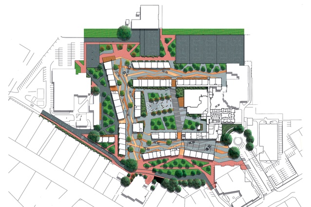 Site plan of Avondale College.