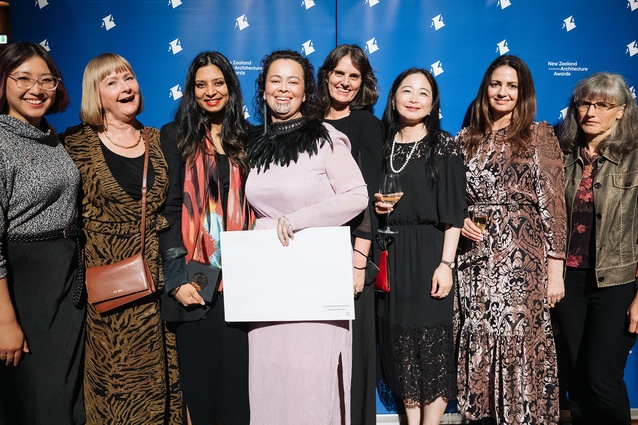 L to r: Maria Chen (current Co-Chair), Lindley Naismith (past Co-Chair), Divya Purushotham (past Co-Chair), Elisapeta Heta (past Co-Chair), Lynda Simmons (Co-Founder and past Co-Chair), Anner Chong (current Co-Chair), Julie Wilson (Co-Founder), Megan Rule (Co-Founder and past Co-Chair)