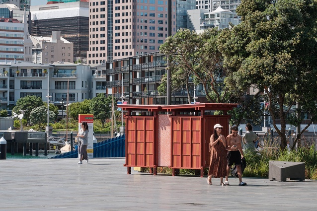 Winner - Small Project Architecture: Karanga Changing Sheds by Pac Studio. 