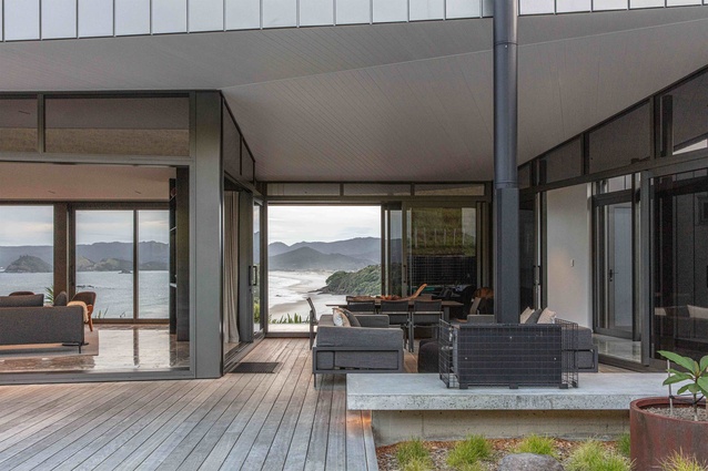 Winner - Housing: Palmers Beach House Aotea Great Barrier by Leuschke Group Architects.
