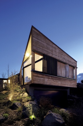 The ‘S’ house, designed by Glamuzina Paterson Architects.