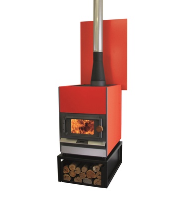 Handmade in the Hawke’s Bay, the <a href="http://www.pyroclassic.co.nz/" target="_blank"><u>Pyroclassic IV free-standing woodburner</u></a> is available in 100 colours, it can be fitted with a high-output wetback for hot water, and you can cook on it.