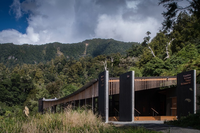 Public Architecture winner: Te Wharehou o Waikaremoana by Tennent Brown Architects.