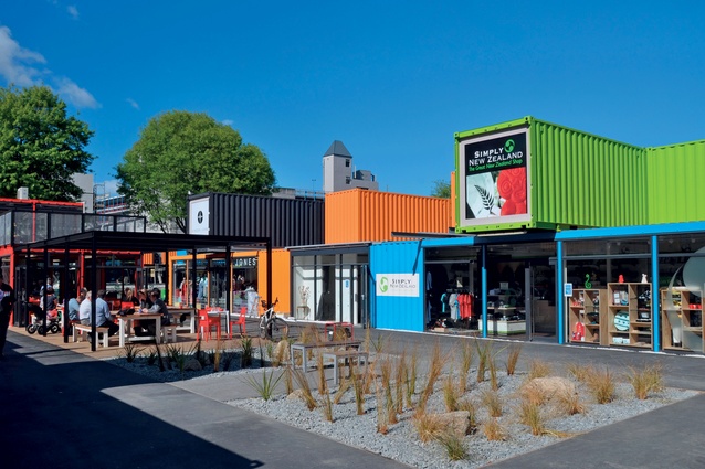 Christchurch's re:START mall.
