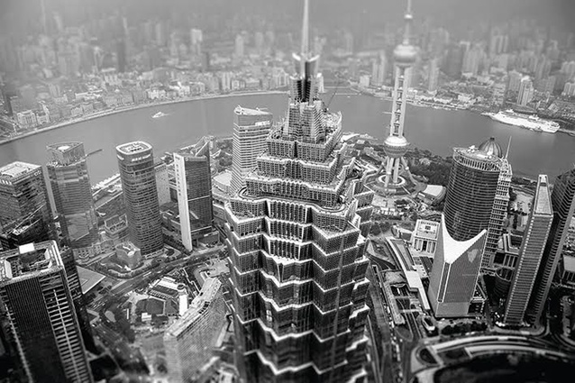 Shanghai cityscape.