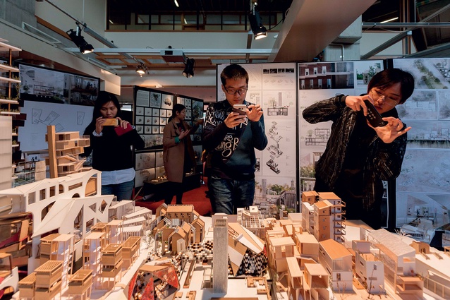 Design Studio in Action: University of Auckland architecture students’ exhibition.
