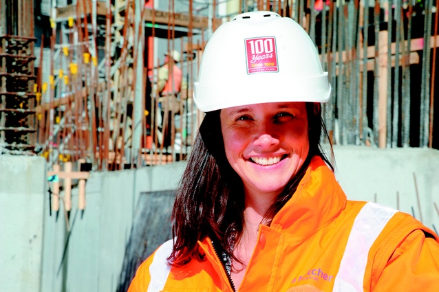 Emily Morrison completed a bachelor of construction in 2010 at Unitec.