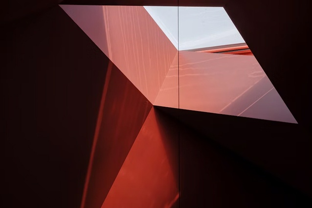 The 2025 Dulux Colour Awards New Zealand Grand Prix Winner: Lava Flow by Pac Studio.