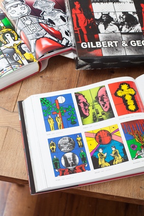 Gilbert & George book: "They’ve always been interesting characters. Their use of colour and the graphics of their pieces are stunning."