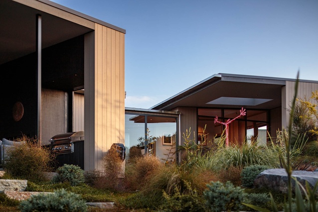 Winner - Housing: Muriwai Farmhouse by Mercer and Mercer Architects.