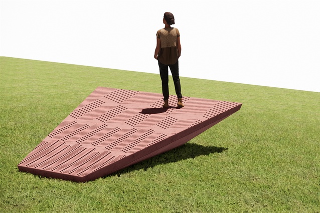 The new artwork, <em>Soapbox</em>, will be made out of steel, pigmented glass and concrete, and the designers say they intended for the public to both interact with it and observe it.