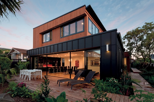 For the owners of this Auckland house, maximising the site to gain a variety of living spaces was a necessity. 