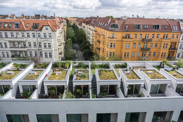 Visits on The Urban Advisory's tour included this co-housing project called BIGYard by Zanderroth Architekten in Berlin.