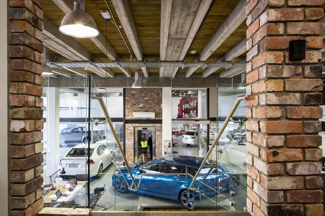 Johnston Ebbett Holden Showroom by Chow:Hill Architects Ltd was a winner in the Commercial Architecture category.