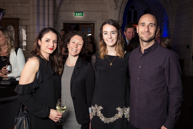 From left to right: Becks Harrop, Vanessa Mc Grath, Clare Gallagher and Hector Barrientos.