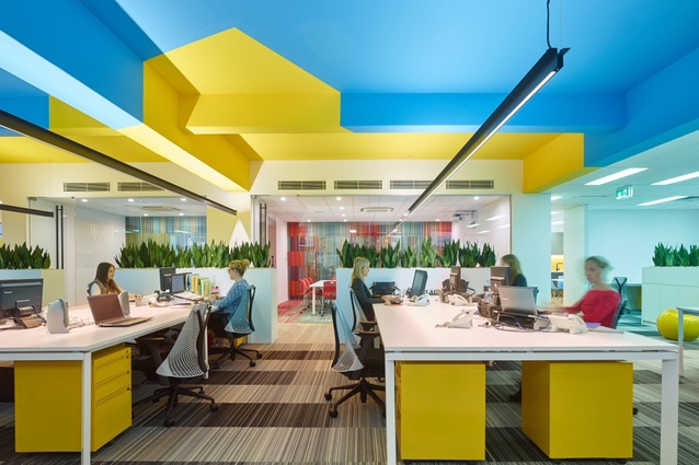 Commercial Interior Office Award: Media Merchants Office Fitout by Bullock de Barbera Architects.
