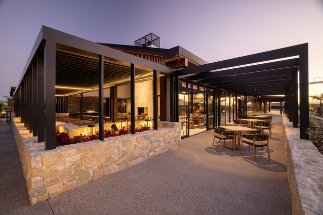 Shortlisted - Public Architecture: Pacific Lakes Village – The Pavilion by Peddle Thorp.