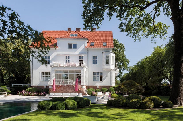 Built in 1887, the villa is located on an expansive property in Charlottenburg, Berlin.