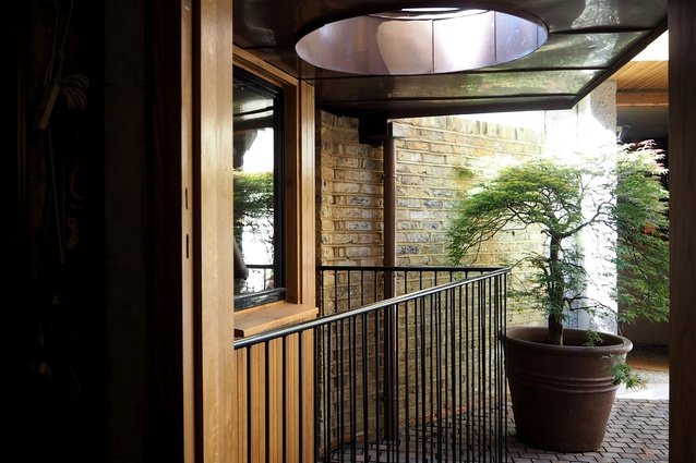 Entry to one of the Walmer Yard townhouses by Peter Salter.