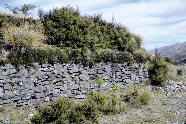 A wall at Mount Cook.
