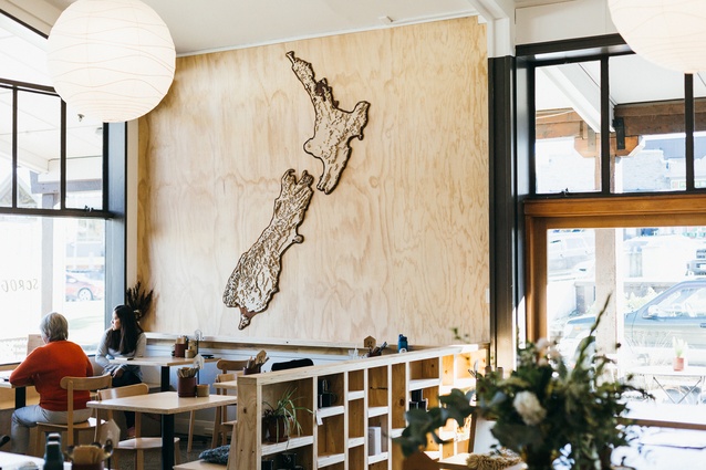 The original design for the Topo Map came about for a business that had clients across the country and wanted to show where their products came from.