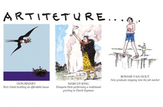 Cartoon - Malcolm Walker ‘Artiteture’