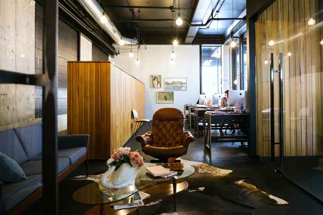 Interior Architecture Award: Louise Feathers' Planning fitout, Hamilton by Edwards White Architects.