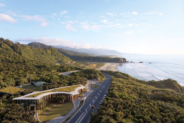 Winner - John Scott Award for Public Architecture: Punangairi Visitor Centreby Sheppard & Rout. 