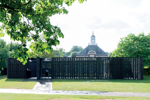"I am in awe of Frida Escobedo’s Serpentine Pavilion: the way in which she utilised simple everyday materials to create evocative spaces," Liz says.