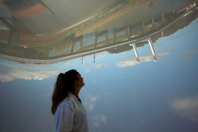 The Timatatanga Hou Camera Obscura houses an interactive art and education experience.