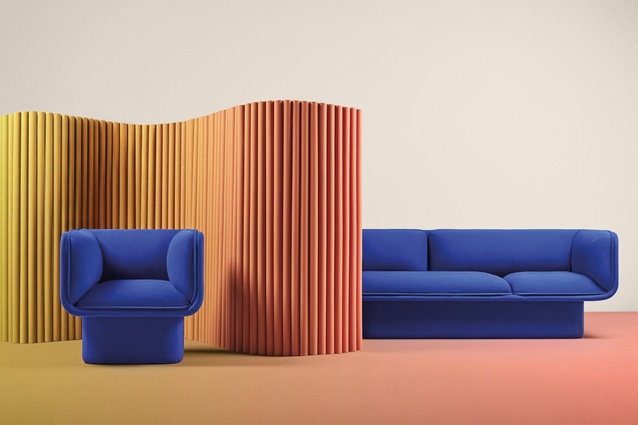 MUT Design’s new Block furniture collection for Missana is inspired by construction blocks.