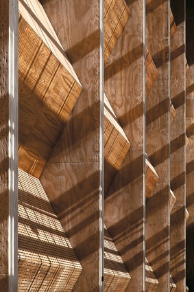 Timber detail.