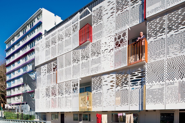 Holcim $25-50 million award winning project, Newtown Park Apartments, Wellington.
