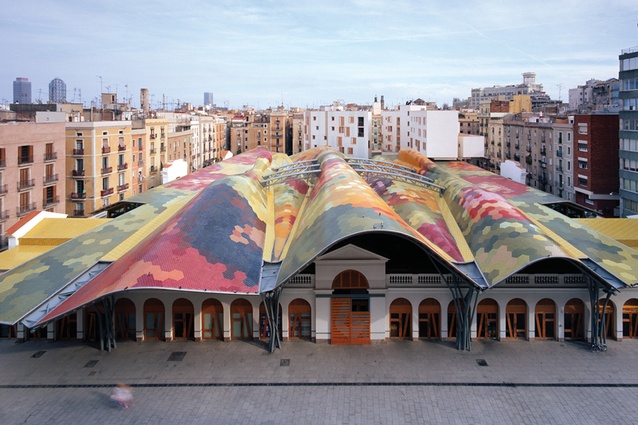 The Santa Caterina Market renovation, Barcelona.
