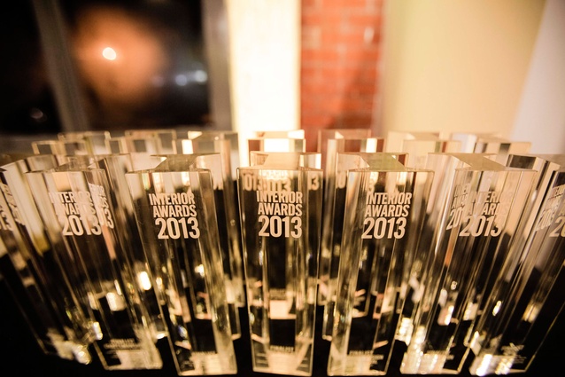 2013 Interior Awards: Finalist Trophies.