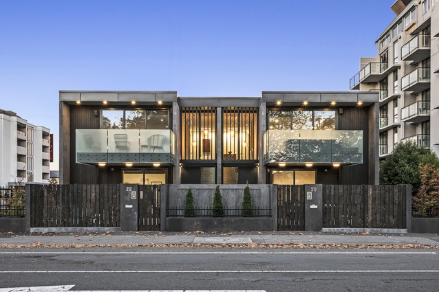 Winner: Residential Multi-Unit Dwelling Architectural Design Award – Latimer by Krush Architecture.