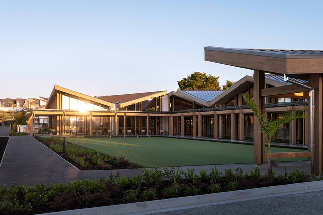 Shortlisted - Commercial Architecture: The Botanic Clubhouse & Pool House by Pacific Environments.