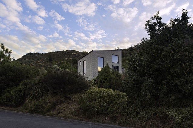 Small Project Architecture category finalist: h01 house, Christchurch by Maguire and Harford Architects.