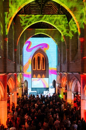 St Matthew-in-the-City was home to the 13th Interior Awards event.